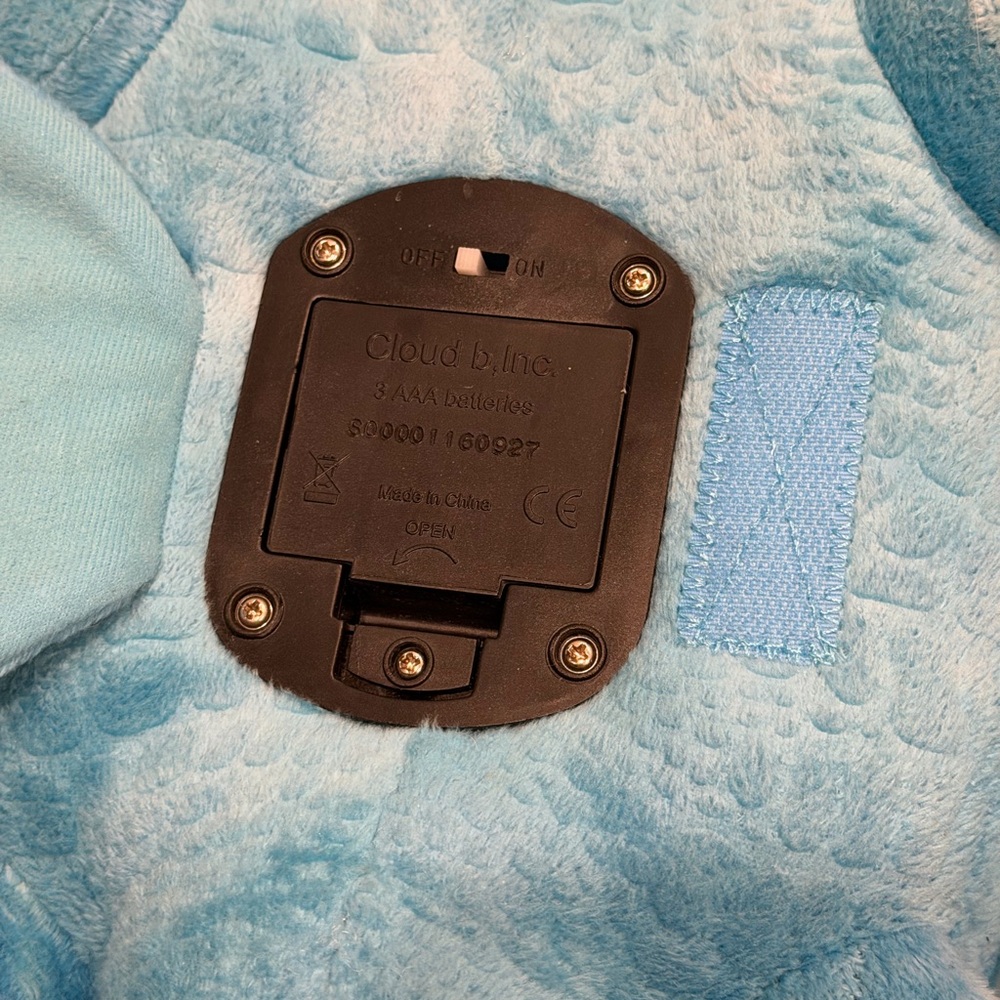 Cloud B Plush Blue Turtle - Picture 4 of 4